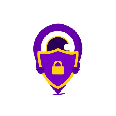 Mascot with a shield protecting data